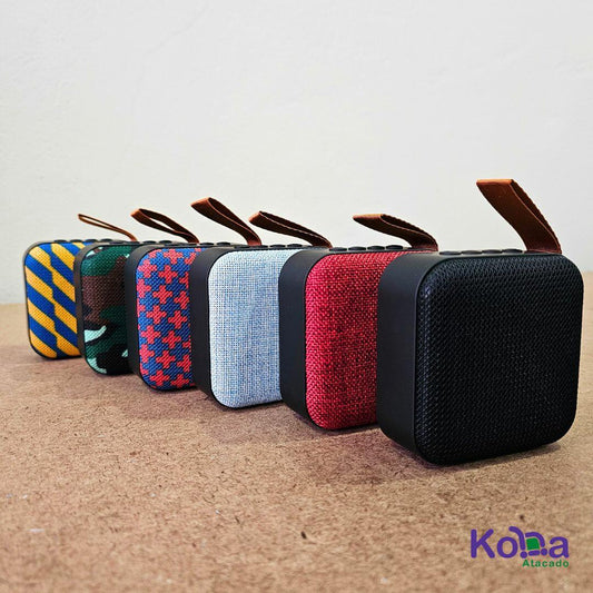 Caixa de Som Bluetooth Portátil com Alça