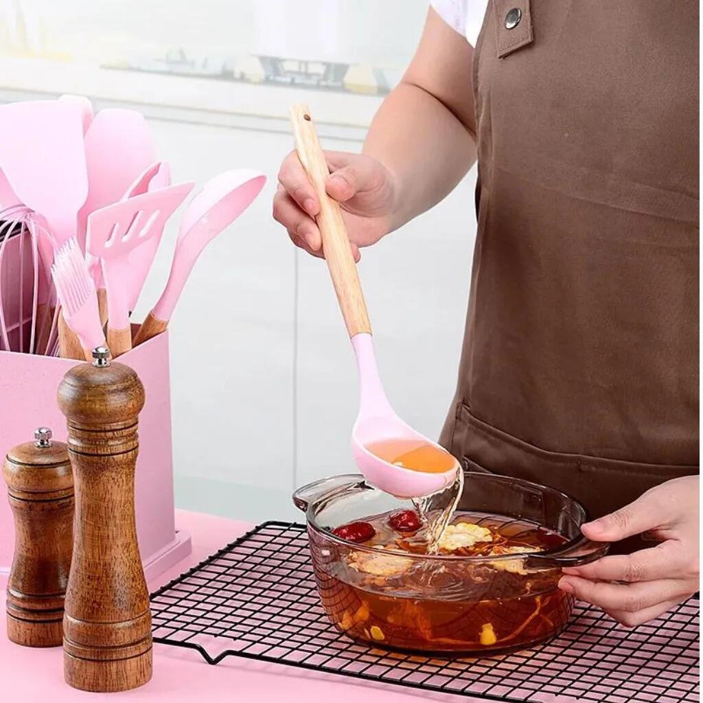 Kit de Utensílios de Cozinha com 19 Peças