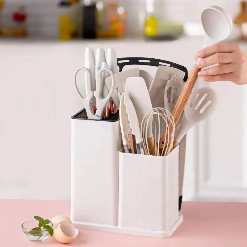 Kit de Utensílios de Cozinha com 19 Peças